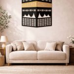 Golden Kaba wall art decor 16x16 inch