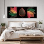Multicolor Abstract Wall Frame Set