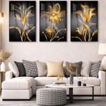 Wooden 3D calligraphy wall frame set for office wall styling