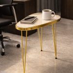 Compact home decor side table for office and small spaces
